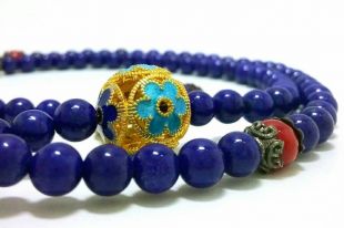 青金石念珠108顆(5~6mm)3A 級